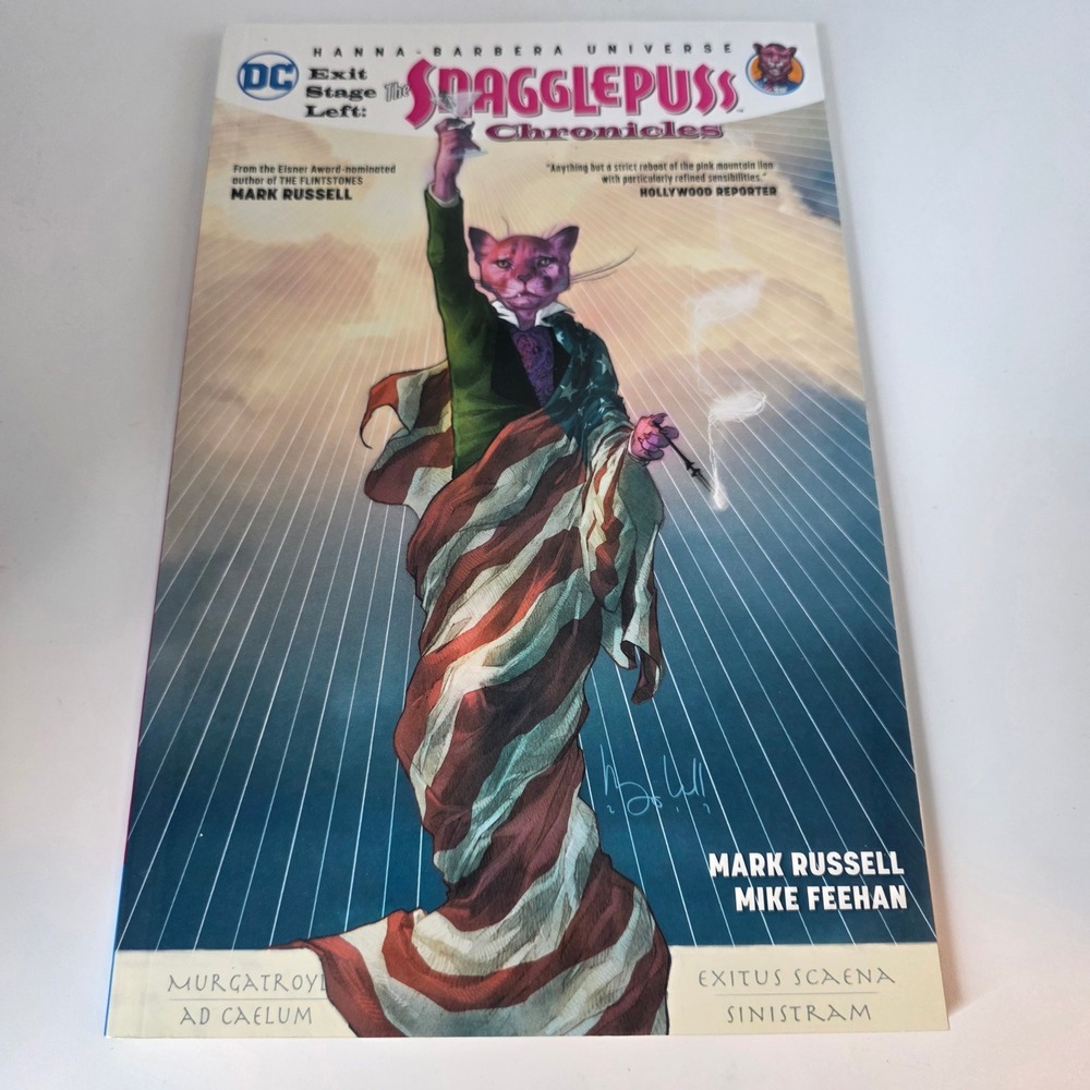 Exit Stage Left The Snagglepuss Chronicles DC Comics Mark Russell First Printing